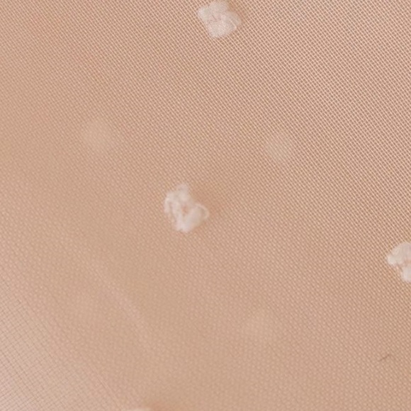 Frill Neck Sequined Detailed dot blouse - Picture 6 of 7